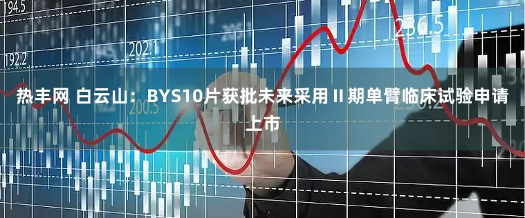 热丰网 白云山：BYS10片获批未来采用Ⅱ期单臂临床试验申请上市